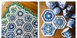 Heirloom Collection Blanket Free Crochet Pattern