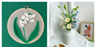 Lily of the Valley Flower Crochet Patterns