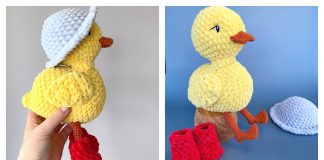 Spring Duck Amigurumi Free Crochet Pattern