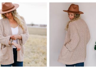 Nexus Lace Cardigan Free Crochet Pattern