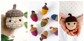 10+ Amigurumi Acorn Crochet Patterns