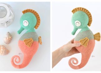 Neo the Seahorse Amigurumi Free Crochet Pattern