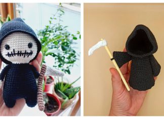 Grim Reaper Amigurumi Crochet Patterns