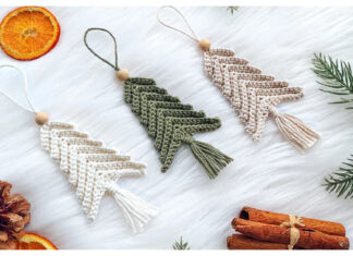 Christmas Tree Ornaments Crochet Pattern