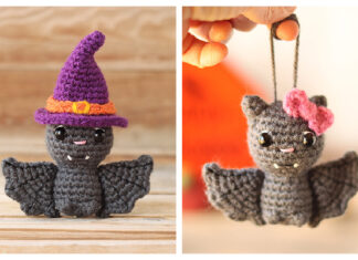 Small Bat Amigurumi Free Crochet Pattern