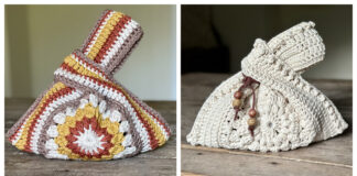 Sunburst Knot Bag Free Crochet Pattern and Video Tutorial