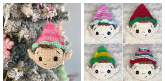 Elf Ornament Free Crochet Pattern