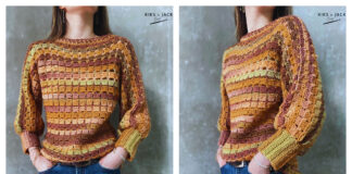 Fall to Winter Sweater Free Crochet Pattern