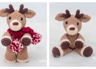 Randall the Reindeer Amigurumi Free Crochet Pattern