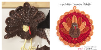 Thanksgiving Decorative Potholder Free Crochet Pattern