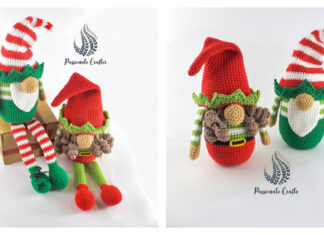 Christmas Elf Gnome Amigurumi Free Crochet Pattern