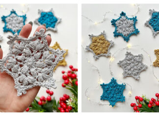 Helina Snowflake Free Crochet Pattern