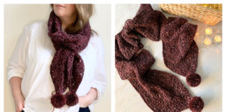 Island Time Scarf Free Crochet Pattern and Video Tutorial