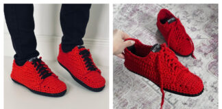 Sneaker Shoes Free Crochet Pattern