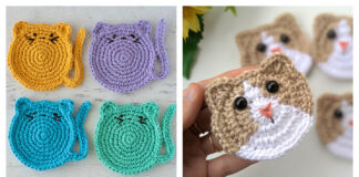 10+ Cat Coaster Crochet Patterns