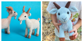 10+ Goat Amigurumi Crochet Patterns