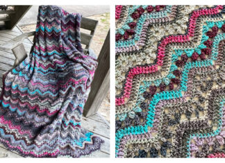 6-Day Beach House Blanket Free Crochet Pattern