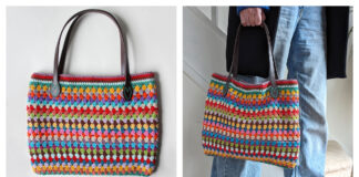 Cotton Granny Tote Bag Free Crochet Pattern