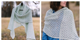 Morning Mist Wrap Free Crochet Pattern and Video Tutorial