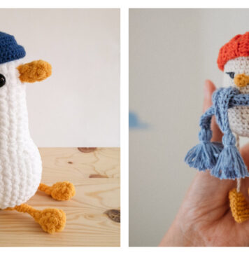 Seagull Amigurumi Crochet Patterns