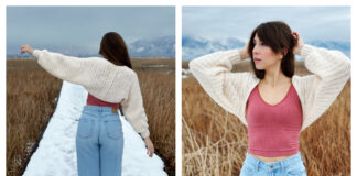 The Tilda Shrug Free Crochet Pattern and Video Tutorial