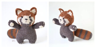 Auburn the Red Panda Amigurumi Free Crochet Pattern