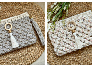 Boho Granny Wristlet Free Crochet Pattern and Video Tutorial