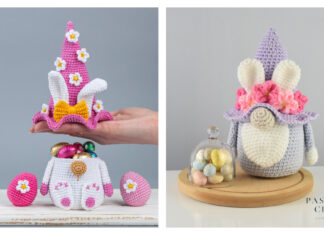 Bunny Gnome Amigurumi Crochet Patterns