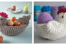 Easter Chicken Egg Holder Crochet Patterns