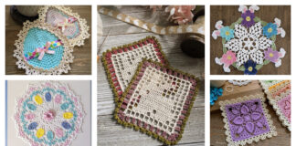 Easter Decor Spring Doily Crochet Patterns