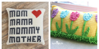 Mother's Day Pillow Crochet Patterns