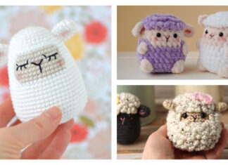 Sheep Easter Egg Crochet Patterns