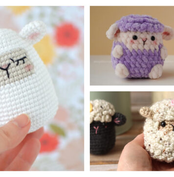 Sheep Easter Egg Crochet Patterns