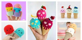 10+ Amigurumi Ice Cream Crochet Patterns