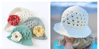 Chloe Bucket Hat Free Crochet Pattern and Video Tutorial