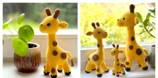 Giraffe Amigurumi Free Crochet Pattern and Video Tutorial