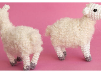 Sheep Amigurumi Free Crochet Pattern and Video Tutorial