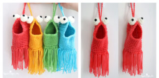 Yip Yips Hanging Basket Free Crochet Patterns