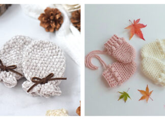 10+ Thumbless Baby Mittens Crochet Patterns