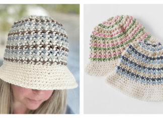 Brookside Bucket Hat Free Crochet Pattern