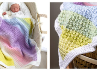 C2C Baby Blanket Free Crochet Pattern and Video Tutorial