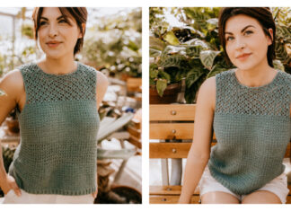 Chantilly Summer Top Free Crochet Pattern