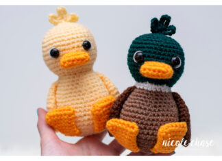 Daphne the Duck Amigurumi Free Crochet Pattern