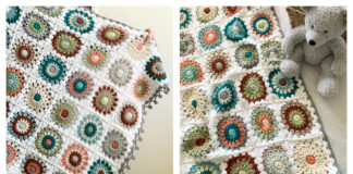 Island Time Baby Blanket Free Crochet Pattern