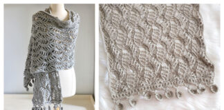 Morning Tide Shawl Free Crochet Pattern