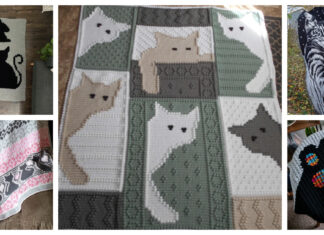 Cat Blanket Crochet Patterns