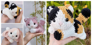 Cat and Bunny Amigurumi Crochet Pattern