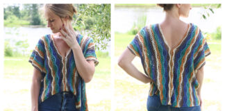 Country Sunset Top Free Crochet Pattern