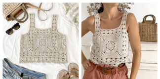 Nazari Top Free Crochet Pattern and Video Tutorial