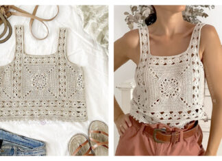 Nazari Top Free Crochet Pattern and Video Tutorial